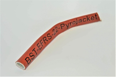 Защитный термостойкий рукав PJ-14 d-22мм PYROJACKET - фото